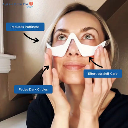 Under-Eye Red Light Mask – Reduce Puffiness & Dark Circles