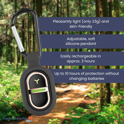 InsectClip Mosquito Repellent Pendant – Safe & Rechargeable
