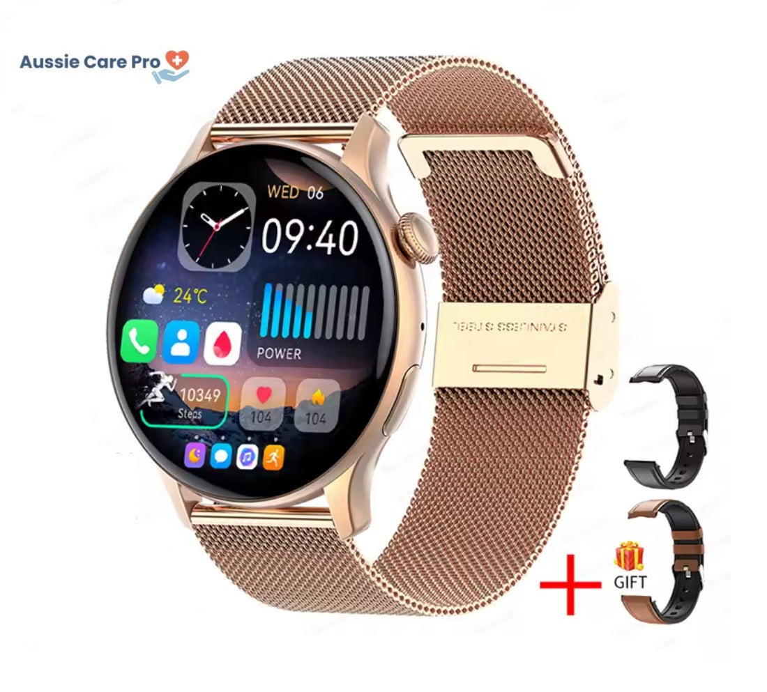 Women’s Smartwatch – Slim Fitness & Health Tracker