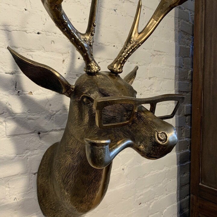 Unique Animal Head Wall Decor – Stylish & Playful Home Accent