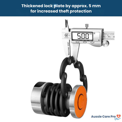Smart Folding Bike Lock – Heavy Duty & Weatherproof