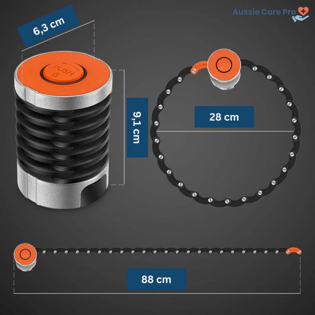 Smart Folding Bike Lock – Heavy Duty & Weatherproof