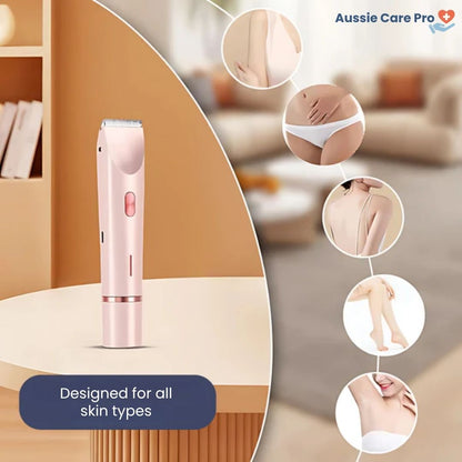 Mini Electric Shaver & Epilator for Women – Waterproof, Gentle & Portable Design