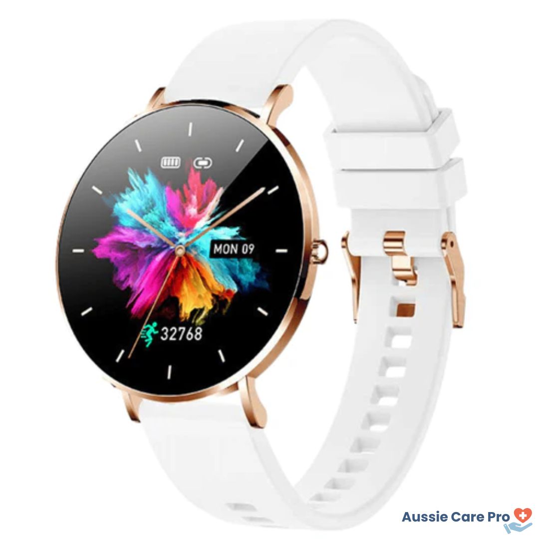 Smartwatch – Slim AMOLED Fitness & Health Tracker