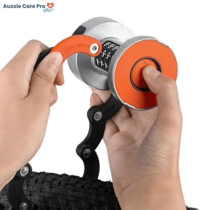 Smart Folding Bike Lock – Heavy Duty & Weatherproof