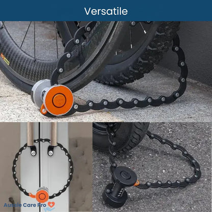 Smart Folding Bike Lock – Heavy Duty & Weatherproof