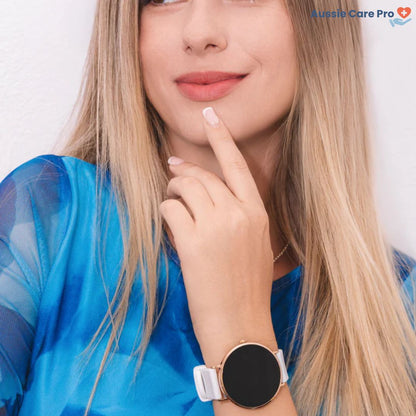Smartwatch – Slim AMOLED Fitness & Health Tracker