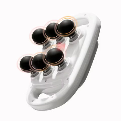 Deep Tissue Muscle Massage Gun – 6 Heads, 9 Speed Levels