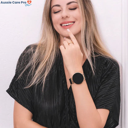 Smartwatch – Slim AMOLED Fitness & Health Tracker