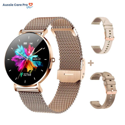 Women’s Smartwatch – Slim Fitness & Health Tracker