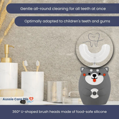 Kids 360° Smart Toothbrush – Gentle Sonic Cleaning for Children (Ages 2–6)