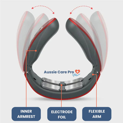 Premium Electric Neck Massager – Deep Tissue Relief & Heat Therapy