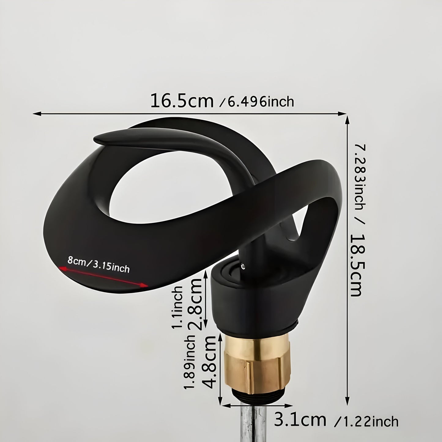 AquaGleam – Minimalist Bathroom Basin Tap