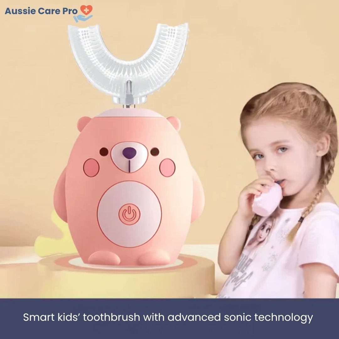 Kids 360° Smart Toothbrush – Gentle Sonic Cleaning for Children (Ages 2–6)