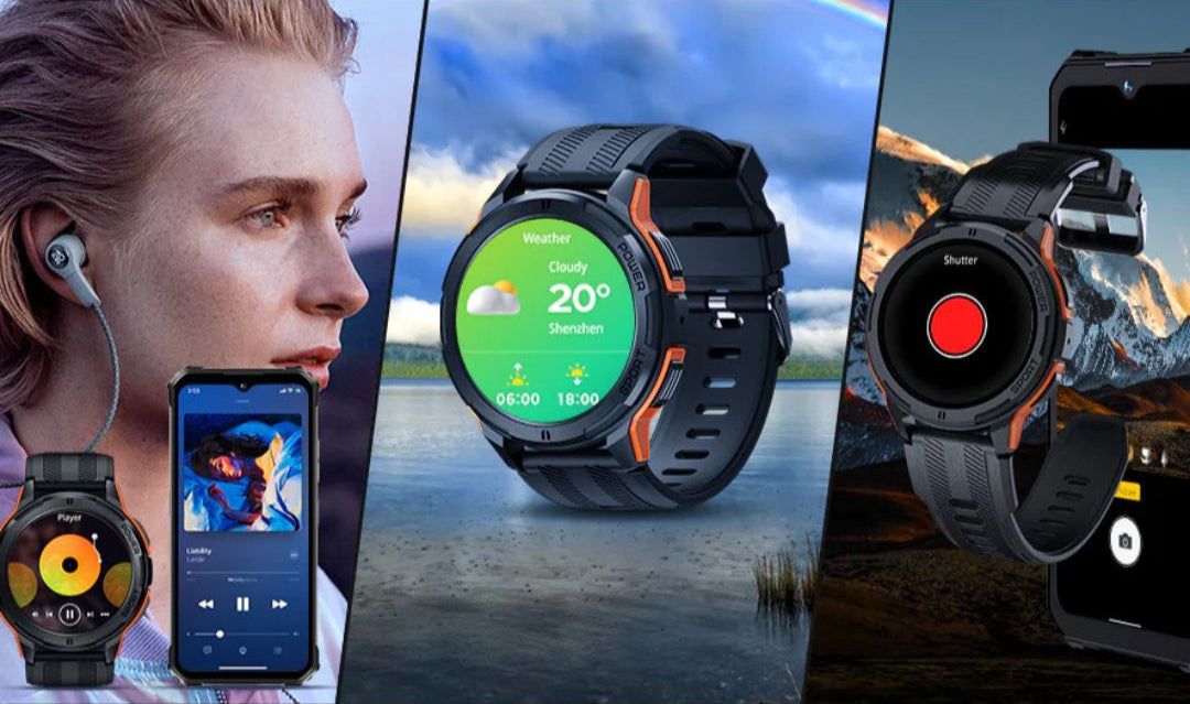 Tactical Smartwatch – Rugged Military-Grade with AMOLED Display