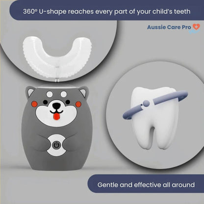 Kids 360° Smart Toothbrush – Gentle Sonic Cleaning for Children (Ages 2–6)