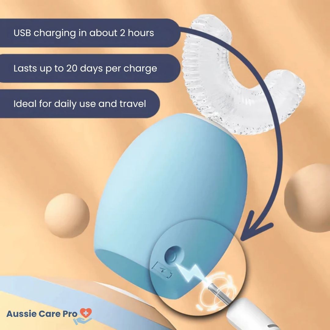 Kids 360° Smart Toothbrush – Gentle Sonic Cleaning for Children (Ages 2–6)