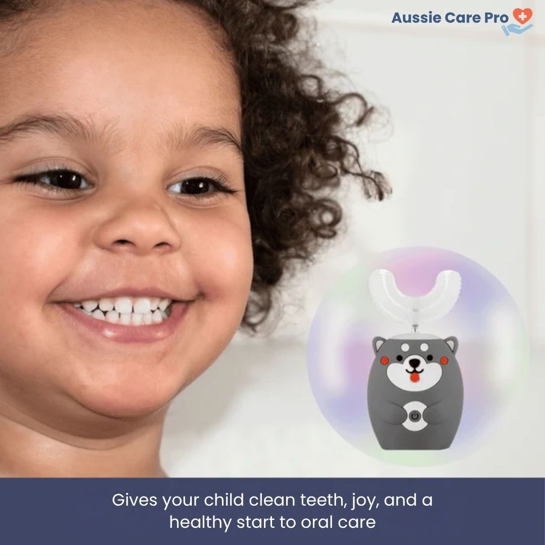 Kids 360° Smart Toothbrush – Gentle Sonic Cleaning for Children (Ages 2–6)