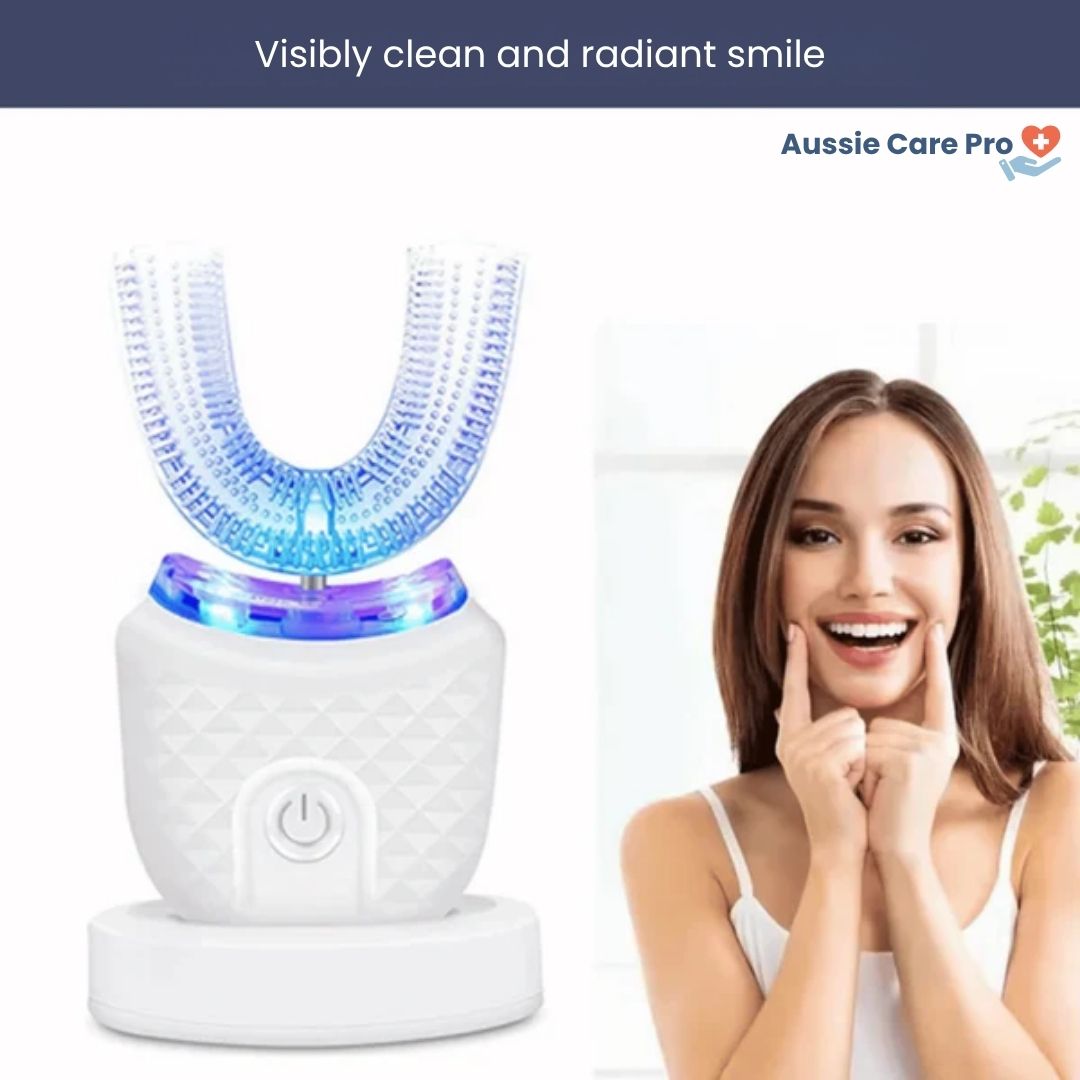 PureClean 360 – Smart Sonic Toothbrush with 360° Deep Cleaning Technology