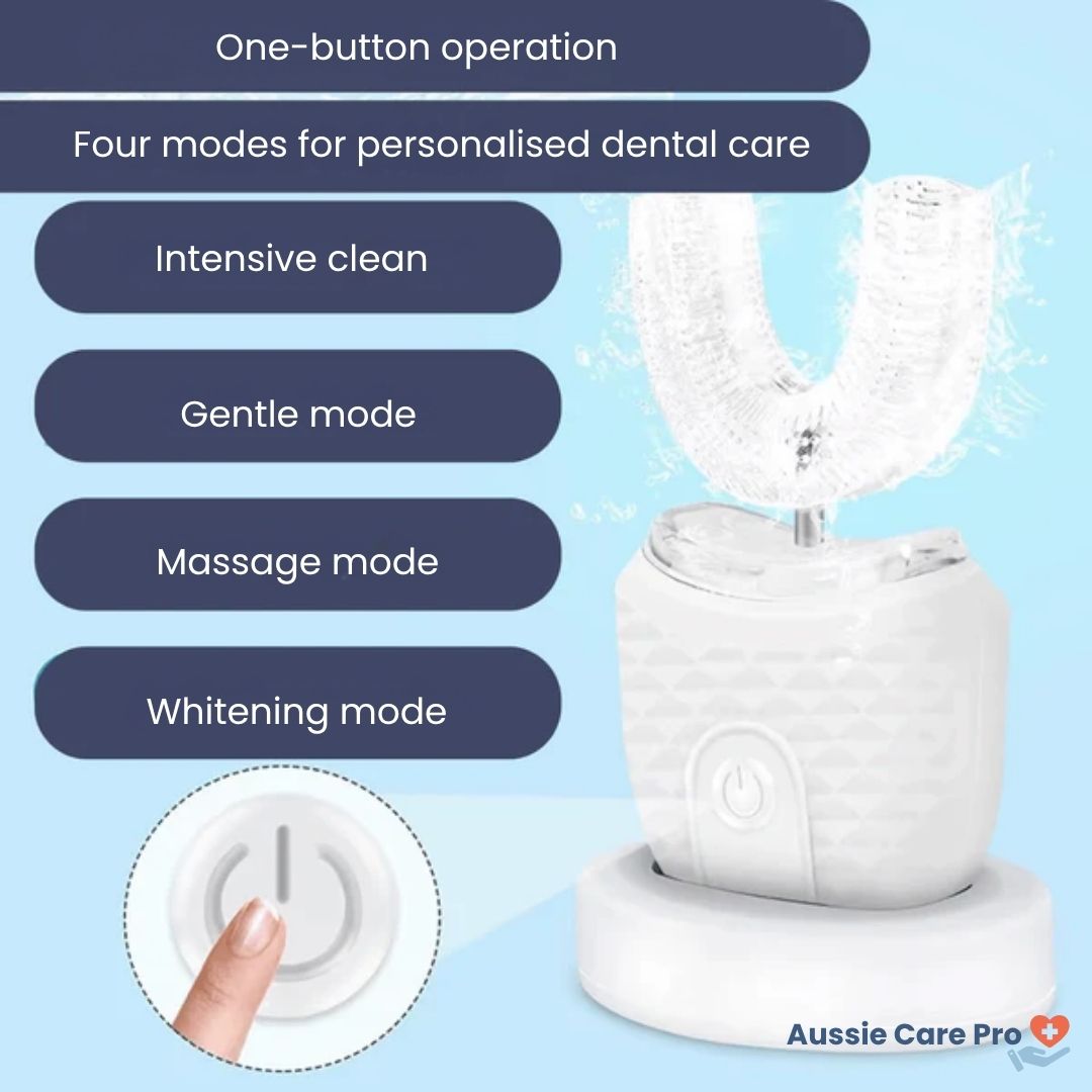 PureClean 360 – Smart Sonic Toothbrush with 360° Deep Cleaning Technology