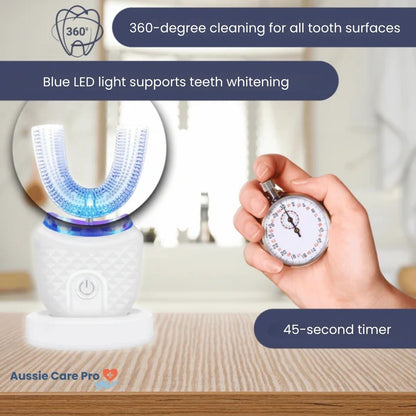 PureClean 360 – Smart Sonic Toothbrush with 360° Deep Cleaning Technology