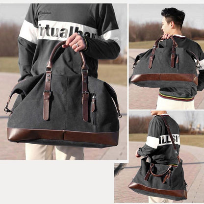 Durable 50L Travel Duffel Bag – Water-Resistant Fabric with Adjustable Shoulder Strap