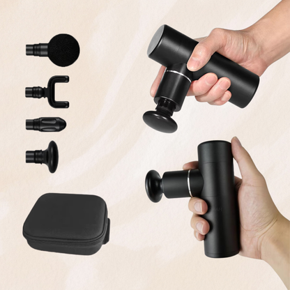 PulseMini Massage Gun – Portable Deep Tissue Muscle Massager with SilentTech & 4-Speed Intensity