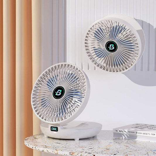 Mini Foldable Fan – Portable, Silent & Adjustable Cooling