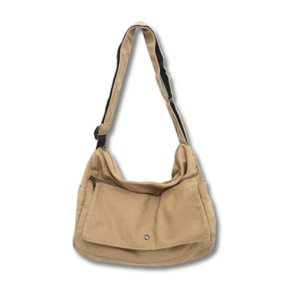 CrossStream – Stylish Canvas Messenger Shoulder Sling Bag for Everyday Use
