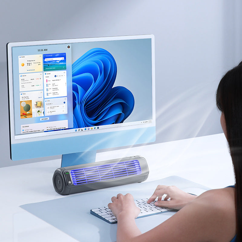 AirWave – Portable Rechargeable Air Conditioner with 12-Hour Battery Life