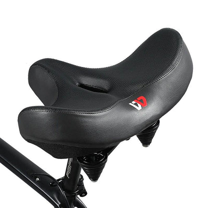 RideEase - Extra Wide & Breathable Comfortable Bike Saddle, Ergonomic Bicycle Seat