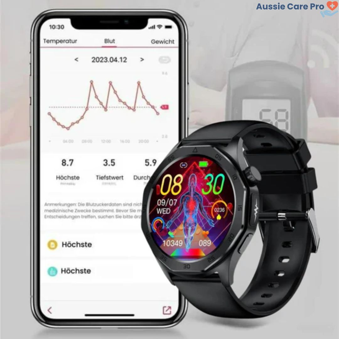 SOS Smartwatch – Fitness & Safety Companion with GPS