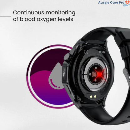 SOS Smartwatch – Fitness & Safety Companion with GPS