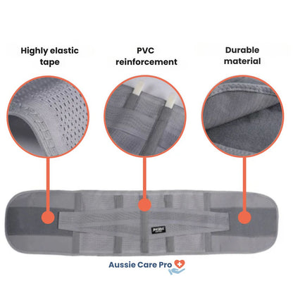 Premium Lumbar Support Belt – Lower Back Pain Relief & Posture Correction - Ultimate Comfort & Support