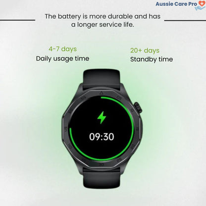 SOS Smartwatch – Fitness & Safety Companion with GPS