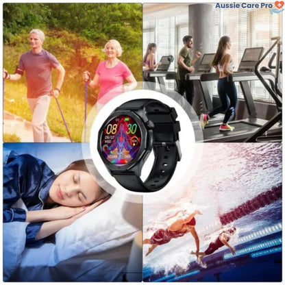 SOS Smartwatch – Fitness & Safety Companion with GPS