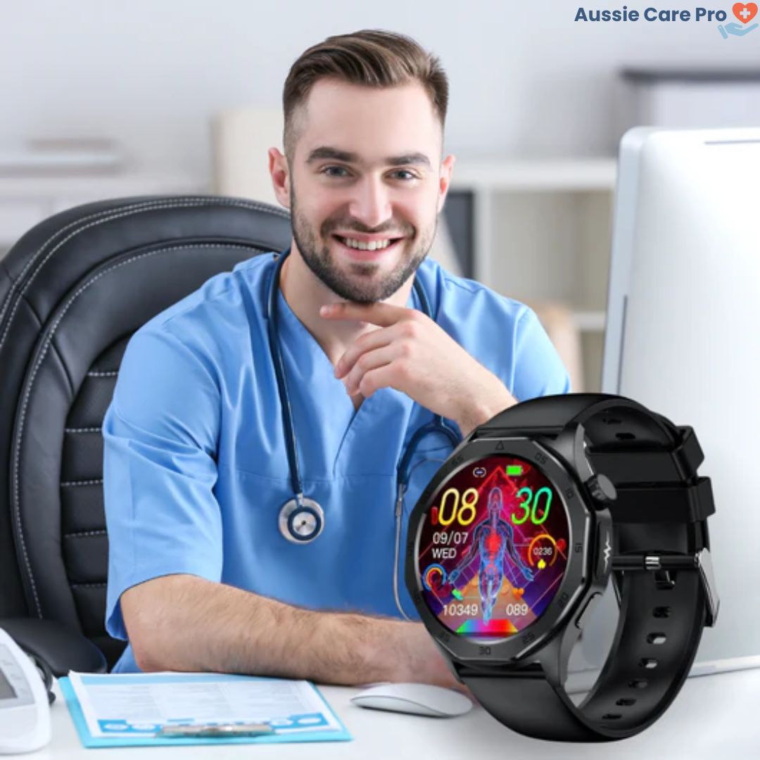 SOS Smartwatch – Fitness & Safety Companion with GPS