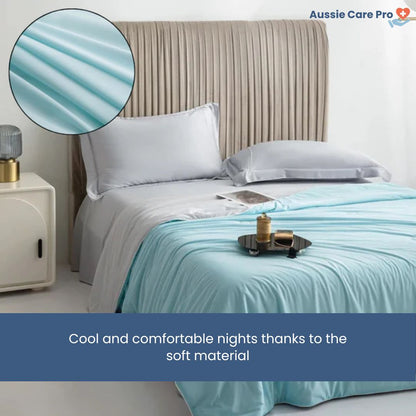 Cooling Summer Blanket – Lightweight & Breathable
