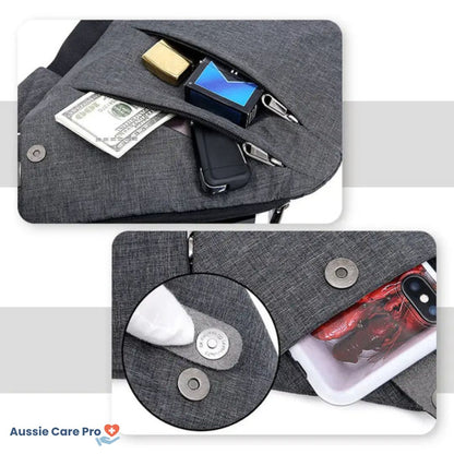 Anti-Theft Shoulder Bag – Secure Travel Crossbody
