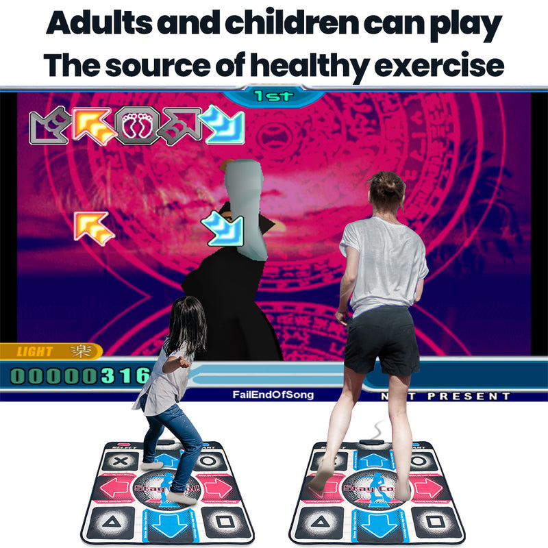 GroovePlay – Interactive Home Dance Mat for Kids & Adults | TV & PC Compatible