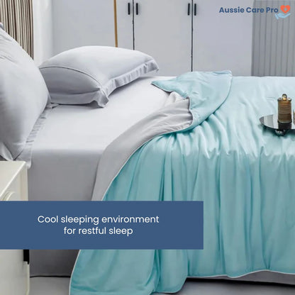 Cooling Summer Blanket – Lightweight & Breathable