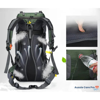 60L Waterproof Hiking & Trekking Backpack