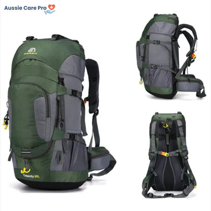 60L Waterproof Hiking & Trekking Backpack