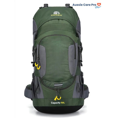 60L Waterproof Hiking & Trekking Backpack