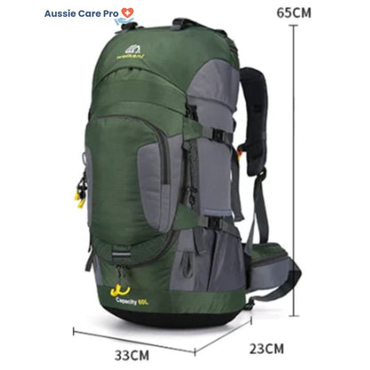 60L Waterproof Hiking & Trekking Backpack