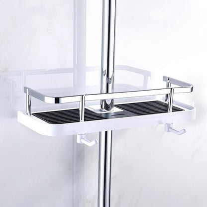 BathBuddy | No-Drill Shower Shelf – Space-Saving Bathroom Storage
