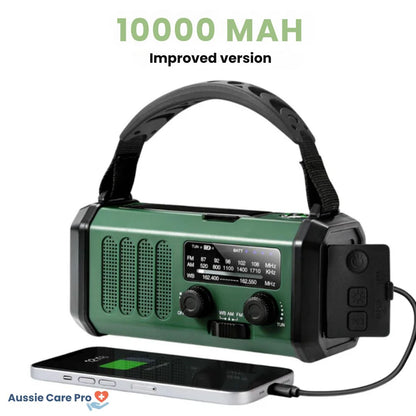 Professional Emergency Radio – Solar & Hand Crank Survival Gear