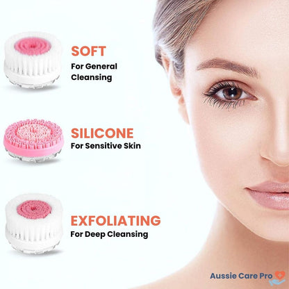 SonicGlow Clean Face Brush – Deep Pore Cleansing & Skin Firming Facial Device