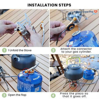 Aussie Care Pro Camping Gas Stove