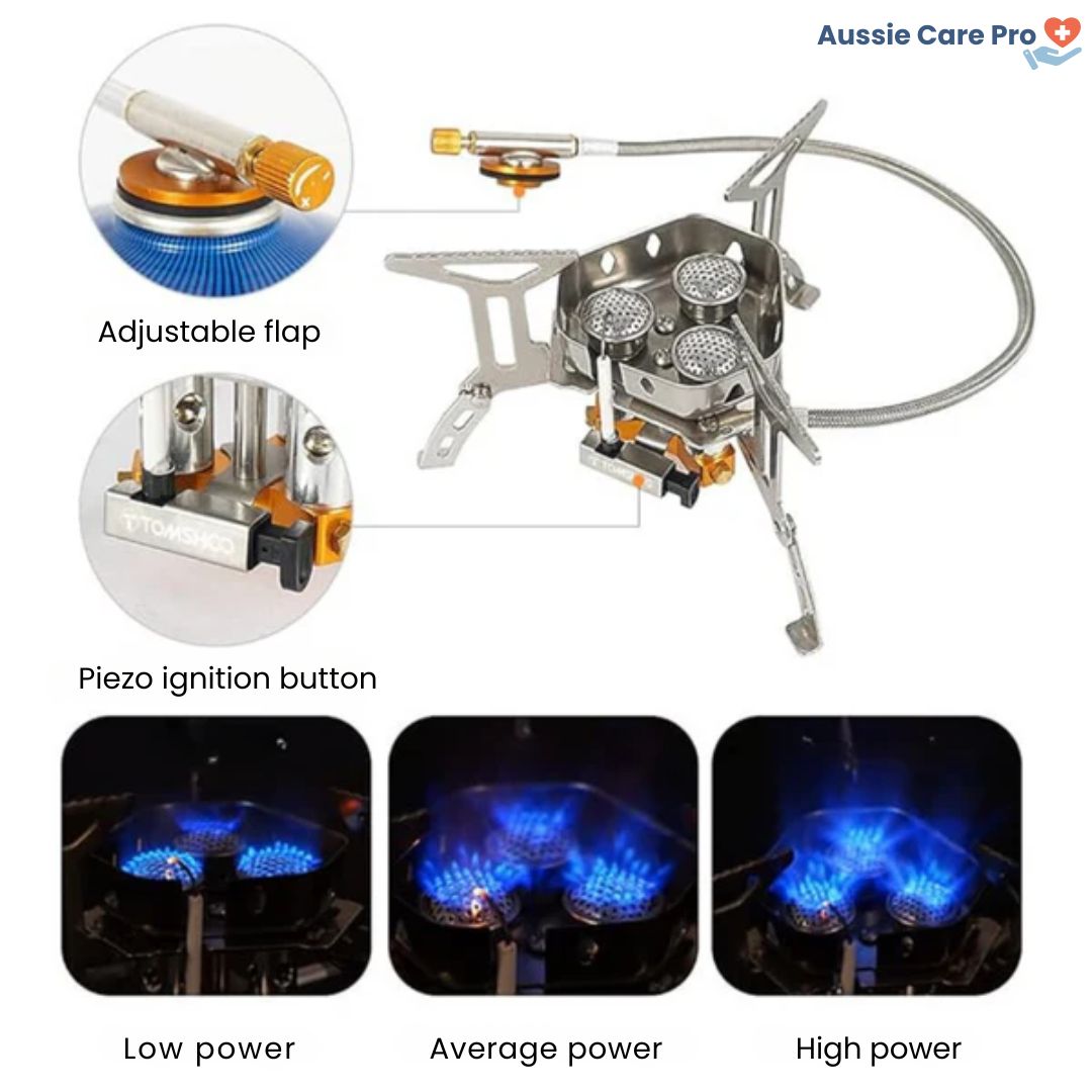 Aussie Care Pro Camping Gas Stove